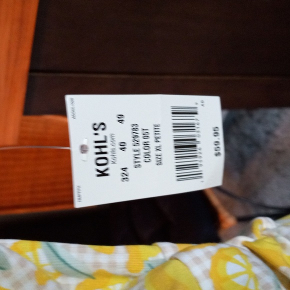 NWT Lands End Lemon Spring/Summer Dress - Picture 4 of 8